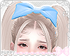 ❤ Cute Blue Bow