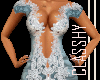 [C]Laced Roses Dress