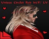 LV/Unisex Circlet  Red