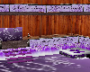 christmas room in purple