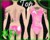 *KF* Pink Bathing Suit