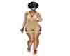 sandylu baby doll beige