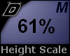D► Scal Height *M* 61%
