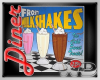 (W) Diner Milkshake Art