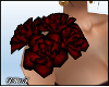 D- Floral Corsage Red