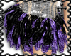 * Sequin Tutu Blk/Purple
