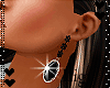 Lg-Lily Black Earrings
