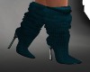 SM Jillian Teal Boots