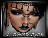 2 TONED EYES blue/grey