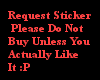 Request-Aiki's Sticker