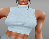 SR~Ice Blue Knit Top