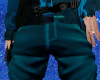 A/ Dark Pamts Teal Trim