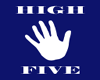 Blue High Five Hoody