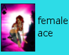 female ace of clubs
