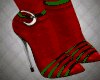 X-mas Sock Boots Red