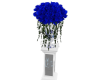 (EB)Blue&White flower st