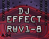 Dj Effect Red Wave