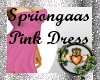Spriongaas Pink Dress