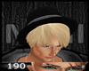 190| New Blonde Hat+Hair