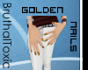 ::BT:: Golden nails