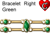 N* GreenGold Bracelet