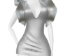 Sexy Silver Minidress