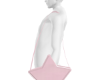 light pink star bag