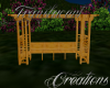 (T)Oriental Garden Bench