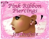 *jf* Pink Ribbon Pierce