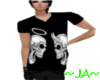 ~JA~ Skull V-Neck v1