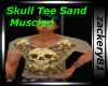 Skull Tee Sand Muscled