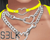 Lily Yellow Choker