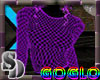GoGlo Net Top Purple