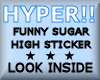 Sugar High Stickie!!! XD