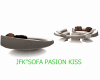 JFK" Sofa Pasion Kiss