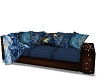MIDNIGHT/TEAL COUCH