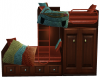 40% BUNK BED - Red