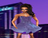 Purple Chiffon Dress