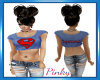 Superwoman Belly Top