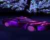 Car, Purple w/ligthening