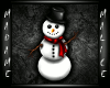 Snowman Deco Poster