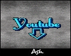 Ash. Youtube Neon Sign