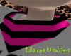 $lu Pink*black bandana