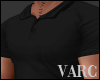 Tucked Black Polo