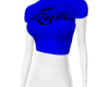 His Queen Blue Tshirt