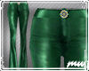 !Satin Pants Green