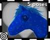 *m FG Blue Horse Toy
