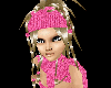 Rikku  blonde-pink hippy
