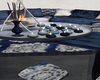 Ml Moroccan Table Blue