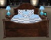 Country Blue Bed